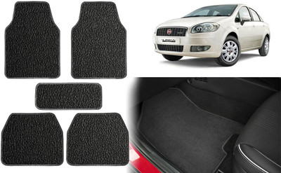 Selifuar PVC, Rubber Standard Mat For  Fiat Linea Classic(Black)