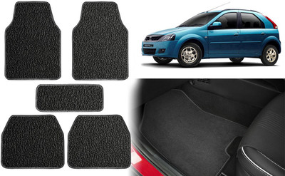 Selifuar PVC, Rubber Standard Mat For  Mahindra Verito Vibe(Black)