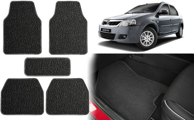 Selifuar PVC, Rubber Standard Mat For  Mahindra Verito(Black, White)