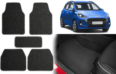 Selifuar PVC, Rubber Standard Mat For  Hyundai Grand i10(Black)