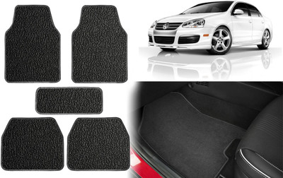 Selifuar PVC, Rubber Standard Mat For  Volkswagen Jetta(Black, White)