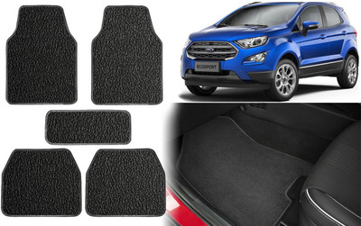 Selifuar PVC, Rubber Standard Mat For  Ford Ecosport(Black)