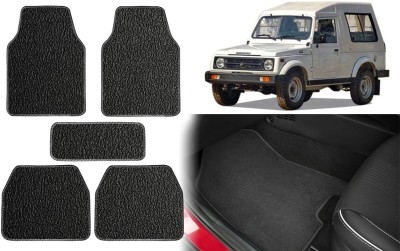 Selifuar PVC, Rubber Standard Mat For  Maruti Suzuki Gypsy(Black)