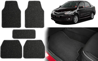 Selifuar PVC, Rubber Standard Mat For  Toyota Etios(Black, White)