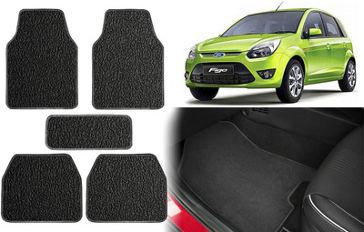 Selifuar PVC, Rubber Standard Mat For  Ford Figo(Black)