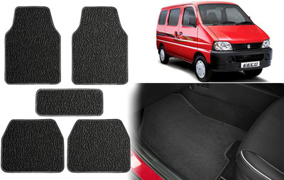 Selifuar PVC, Rubber Standard Mat For  Maruti Suzuki Eeco(Black)