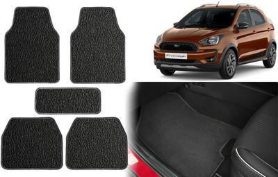 Selifuar PVC, Rubber Standard Mat For  Ford Aspire(Black)