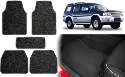 Selifuar PVC, Rubber Standard Mat For  Ford Endeavour(Black)