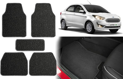 Selifuar PVC, Rubber Standard Mat For  Ford Aspire(Black)