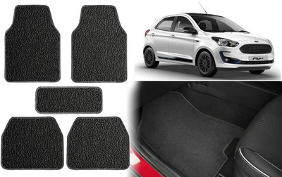 Selifuar PVC, Rubber Standard Mat For  Ford Figo(Black)