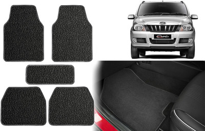 Selifuar PVC, Rubber Standard Mat For  Mahindra Quanto(Black)