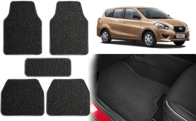 Selifuar PVC, Rubber Standard Mat For  Datsun Go(Black)