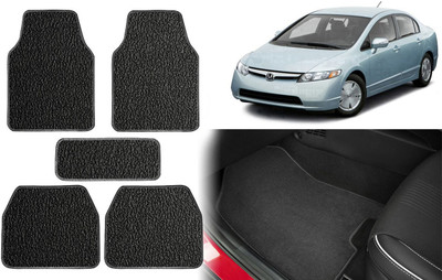 Selifuar PVC, Rubber Standard Mat For  Honda Civic(Black)