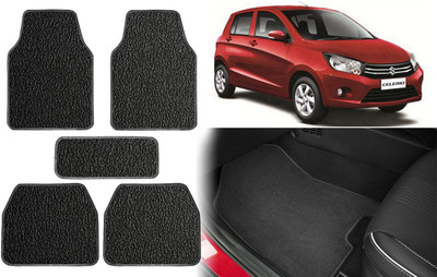 Selifuar PVC, Rubber Standard Mat For  Maruti Suzuki Celerio(Black)