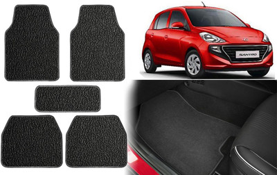 Selifuar PVC, Rubber Standard Mat For  Hyundai Santro(Black)