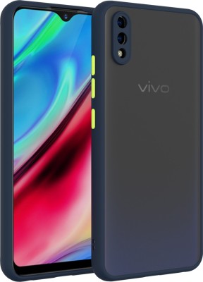 Binzokase Back Cover for Vivo Y91(Blue, Shock Proof, Pack of: 1)