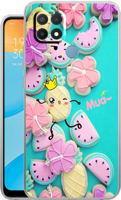 Mitvaa Back Cover for Oppo A15(Multicolor, Dual Protection, Silicon, Pack of: 1)