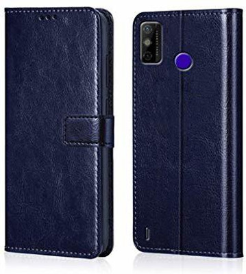 FOOLPROOF Flip Cover for Tecno Spark Go 2020(Blue, Pack of: 1)