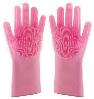 Masox Store Wet and Dry Disposable Glove Set(Medium Pack of 2)
