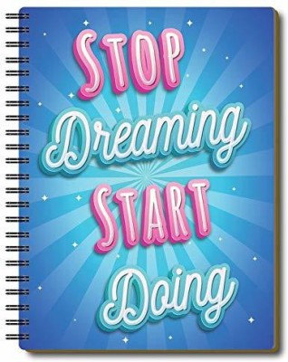 Nourish Daily Planner A5 Planner/Organizer Ruled 75 Pages(DREAMING)