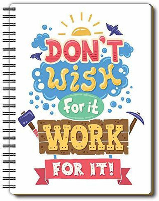 Nourish Daily Planner A5 Planner/Organizer Ruled 75 Pages(WORK)