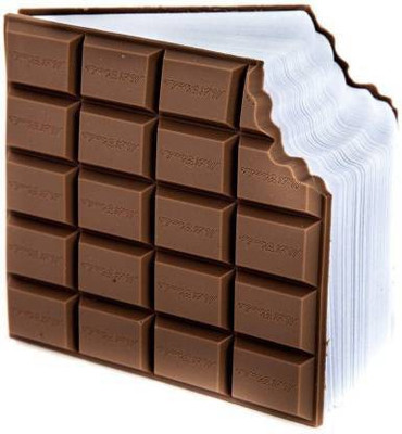 HornFlow Choclate Diary Pocket-size Diary Unruled 60 Pages(Brown)