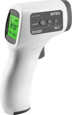 Intex Infrared Thermo Safe Thermometer  (White, Grey)