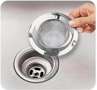 ArrayStyle Kitchen Sink Stainless Steel Pop-Up Strainer(10 cm Set of 1)