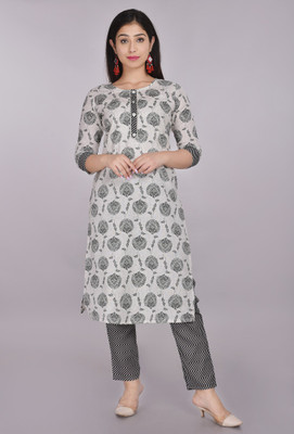 Demirner Women Kurta Pant Set