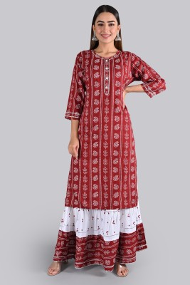 Dhruvi Fashion Women Kurta Skirt Set