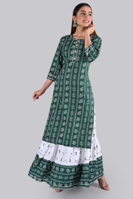 Dhruvi Fashion Women Kurta Skirt Set