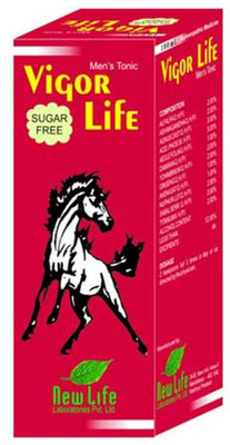 New Life Laboratories Vigor Life (Sugar Free) Syrup(5 x 450 ml)