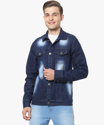 CAMPUS SUTRA Full Sleeve Washed Men Jacket