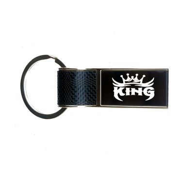 TRAQ KING ENGRAVED METAL Key Chain