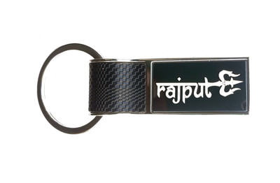 TRAQ RAJPUT ENGRAVED METAL Key Chain