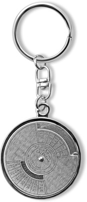 RainSound 50 Year Calendar Metal Key Chain
