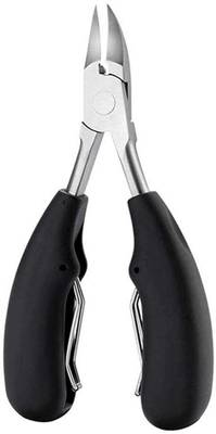 maycreate leegoal Toe Nail Clipper for Ingrown or Thick Toenails, Heavy Duty Toenail Trimmer Nail Clipper Pedicure Tool with Long Handle and Soft Grip for Seniors