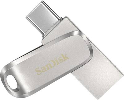 SanDisk SDDDC4-1T00-I35 1 TB OTG Drive  (Silver, Type A to Type C)