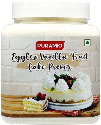 PURAMIO Eggless Vanilla Fruit Cake Premix 600 g