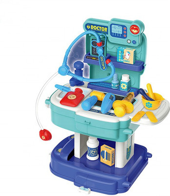 Mt hub good school bag plastic table doctor toys for kids
