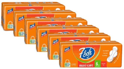 7 Soft Maxi Care Dry with Wings XL Sanitary Pad ( pack of 6 , 36 Pads ) Sanitary Pad(Pack of 6)