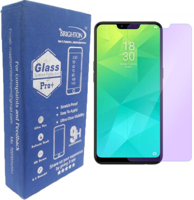 BRIGHTRON Edge To Edge Tempered Glass for Oppo A3s(Pack of 1)