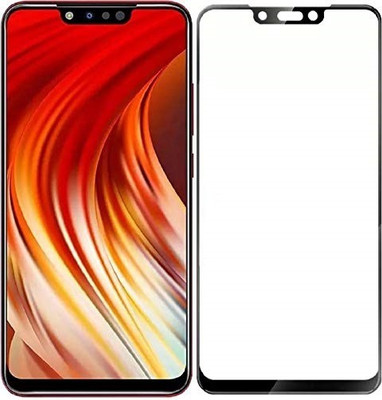 LIKEDESIGN Edge To Edge Tempered Glass for Infinix Hot 7(Pack of 1)