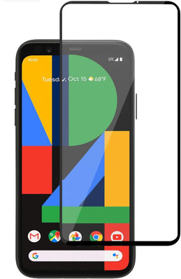 Cover Alive Edge To Edge Tempered Glass for Google Pixel 4a(Pack of 1)