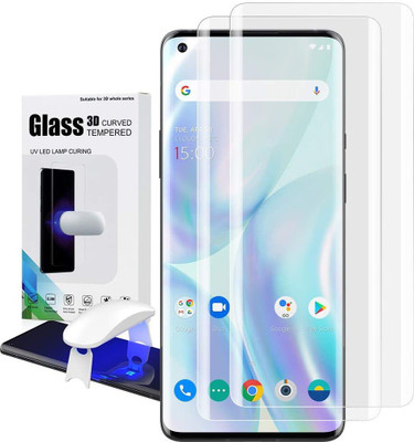 CASEKOO Edge To Edge Tempered Glass for OnePlus 8 Pro(Pack of 2)