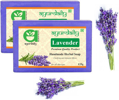 Ayurdaily Pure Lavender Bath Soap(2 x 125 g)