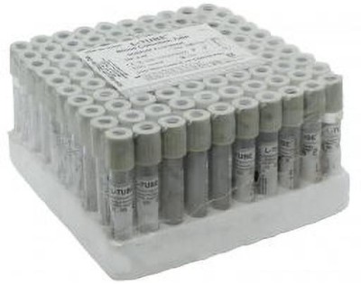 LEVRAM 2 ml Plain Polypropylene Test Tube(7.5 cm 350 K Pack of 100)