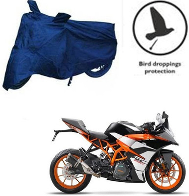 Motoren Waterproof Two Wheeler Cover for KTM(RD 350, Blue)