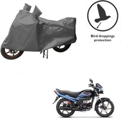 Motoren Waterproof Two Wheeler Cover for Honda(Passion Pro, Grey)