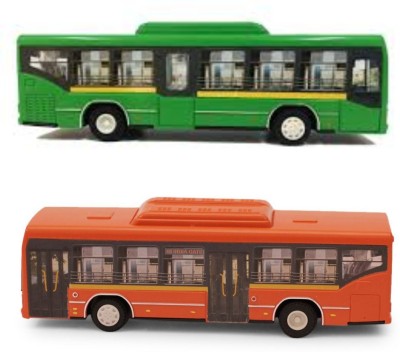 centy Made In India Low Floor Bus Combo(Multicolor, Pack of: 2)